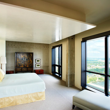 Riverfront Views Highlighted in Master Bedroom