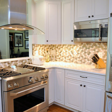 Classic Traditional White Kitchen / Rockville, MD