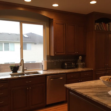 Fantasy Brown Kitchen in Bonney Lake