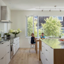 Kitchen No Upper Cabinets
