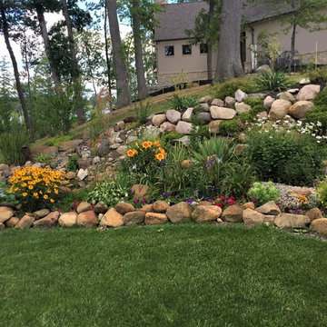 Fenton Retaining Wall/Pond