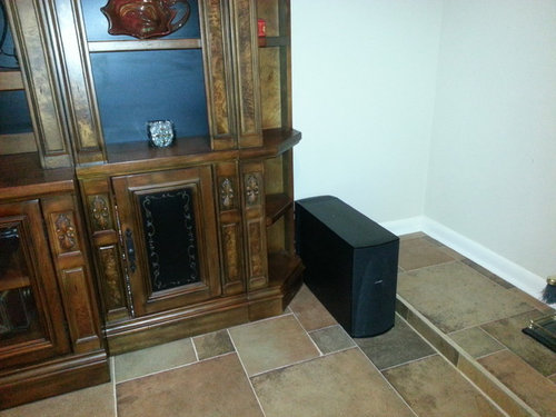 How can I hide this Bose Speaker box?