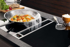 Lamona induction hob online with integrated extractor
