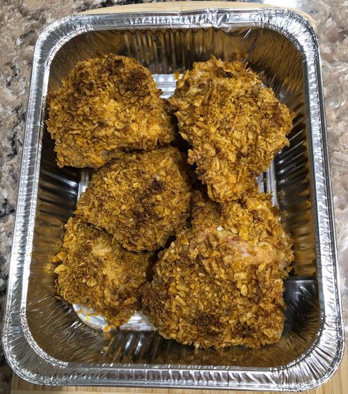 Lay's Jerk Chicken style chips and chicken