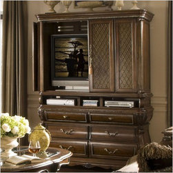 AICO Furniture - The Sovereign Media Cabinet - 57000TV3-51 - Furniture