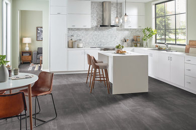 Inspiration for a contemporary kitchen remodel in Little Rock