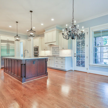 Transitional Brick Custom Home in Governors Club