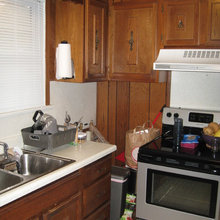 KITCHEN BEFORE & AFTER