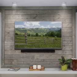 Gray Rustic Shiplap - Wall Panels