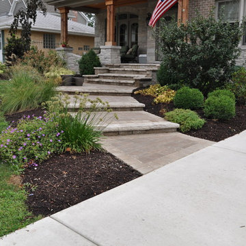 Western Springs - Entry Sidewalk & Outdoor Living Patio