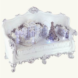 City Of Lights Diorama Music Box - Holiday Accents And Figurines