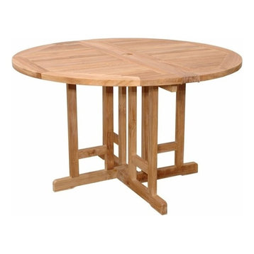Butterfly 47" Round Folding Table