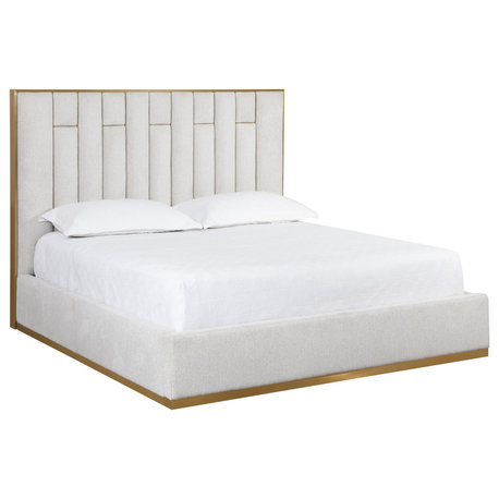 Nemu Bed, King, Rhea Light Barley