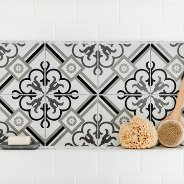 White & Bright Master Bathroom