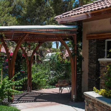 Hummingbird Pergola- Village Retreat Re-development