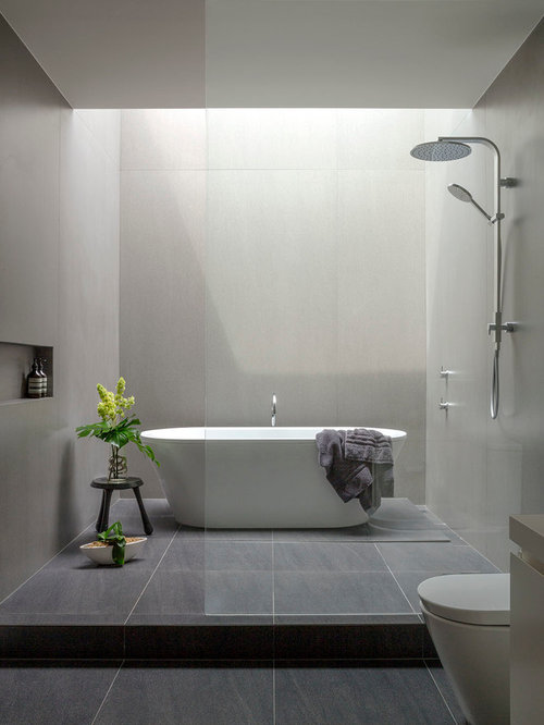 Best 70 Doorless Shower Ideas & Decoration Pictures | Houzz