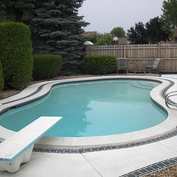 Backyard Pool Deck