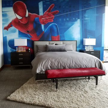 Spiderman Masterbedroom in NW Portland, OR