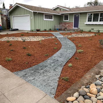 River Rock Dry Bed