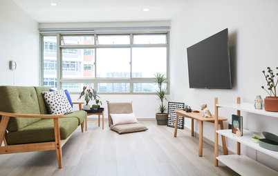 Houzz Tour: Scandi Flair Meets Japanese Minimalism in This Flat