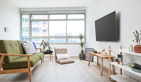 Houzz Tour: Scandi Flair Meets Japanese Minimalism in This Flat