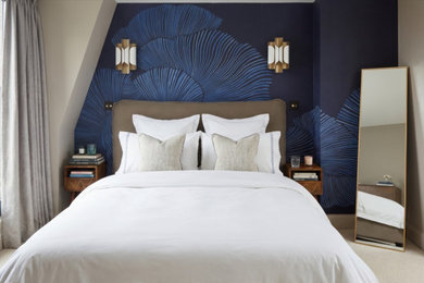 This is an example of a bedroom in London.