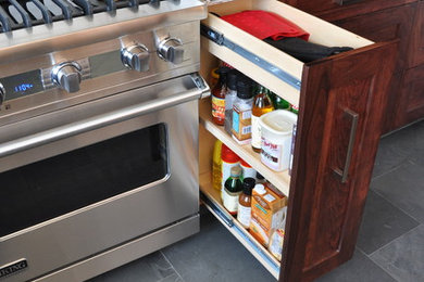 Farmhouse kitchen photo in Calgary
