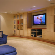 Basement TV Room