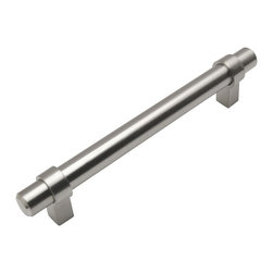 Cosmas - Contemporary Bar Cabinet Pull -  Solid Metal - Heavy Ktichen and Bath Pull, Sati - Cabinet And Drawer Handle Pulls
