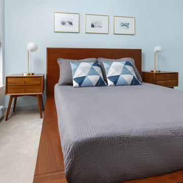 Mid Century modern bedroom