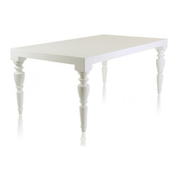 White Dining Philippe Table - Dining Tables