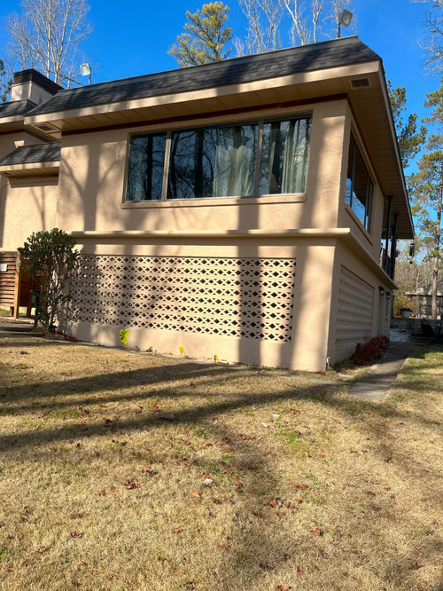 What to do with breezeway under a split level house