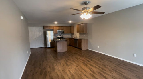 Help decorating long narrow open plan kitchen, dining and living room