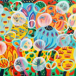 A Field of Marvels, 10 x 20 in, SOLD - Paintings