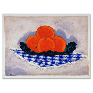Oscar Bluemner 'Oranges' Canvas Art, 19 x 14