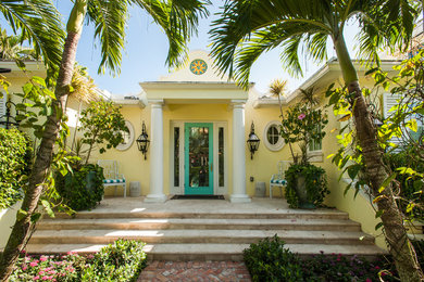 Beach style exterior home photo in Miami