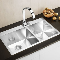 Blanco BLANCOPRECISION MicroEdge 1-3/4" Bowl with Ledge 516195 - Kitchen Sinks