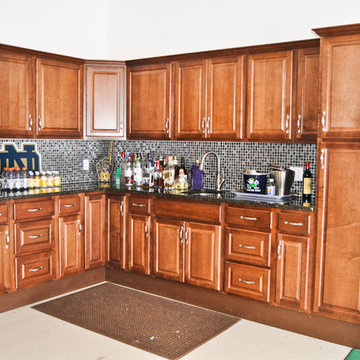 Custom Garage Bar
