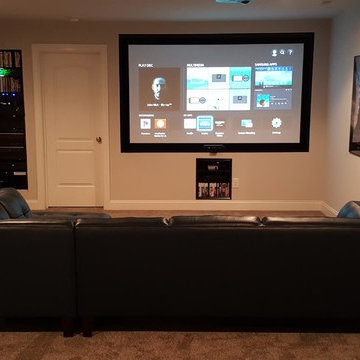 Douglas - Home Theater - 100'' Projection Screen - 7.2 SS - RTI Home Automation