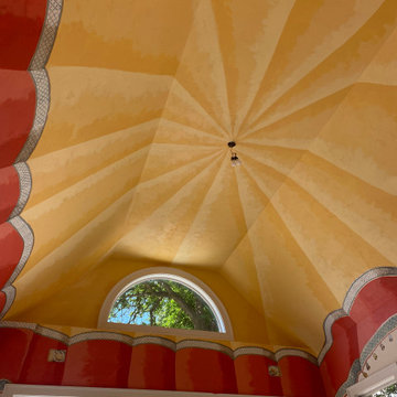 Sunroom tent ceiling