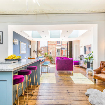 Four-storey townhouse extension