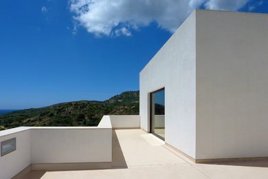 Foto di una terrazza mediterranea