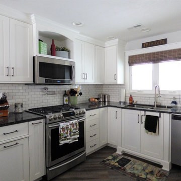 Vibrant White Kichen Remodel