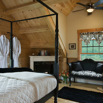 Log Homes & Cabins - Coventry Log Homes - The Bear Rock