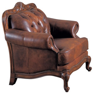 Petite Lounge Chair Distressed Black Leather Traditional Armchairs And Accent Chairs By The Khazana Home Austin Furniture Store