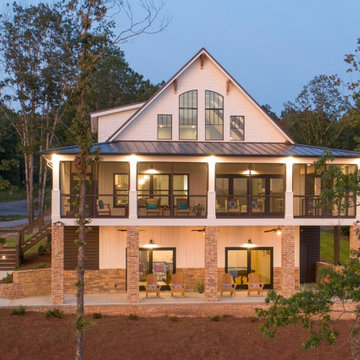 Architectural Designs Exclusive Show-Stopping Vacation Home Plan 18302BE