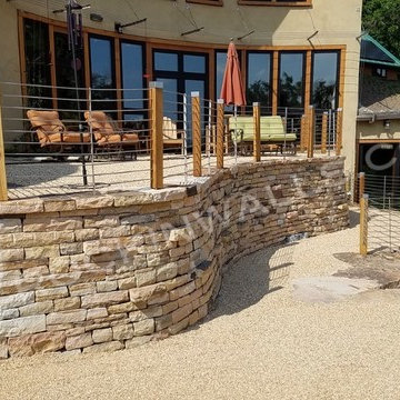 RocknWalls Stabilized Patio and Walkway install using CORE Path 38-18