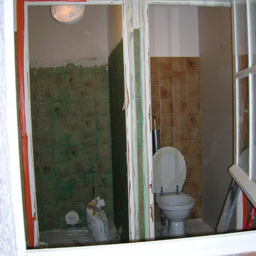 Rénovation de WC dans un restaurant sur l'île de Porquerolles