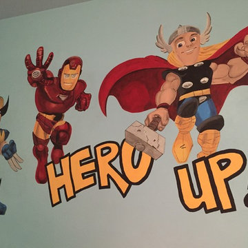 Thor, Wolverine and Ironman fro the Superhero Squad