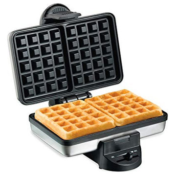 Belgian Mini Waffle Maker with Shade Control, Makes 2 at Once, Create, Makes 2 at Once